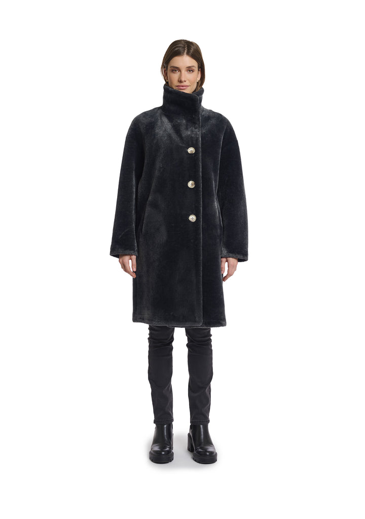 CAPPOTTO DONNA Grigio Rino&pelle