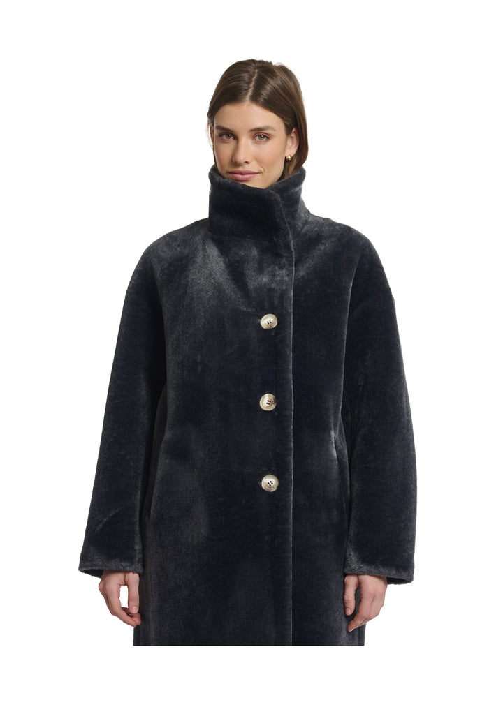 CAPPOTTO DONNA Grigio Rino&pelle