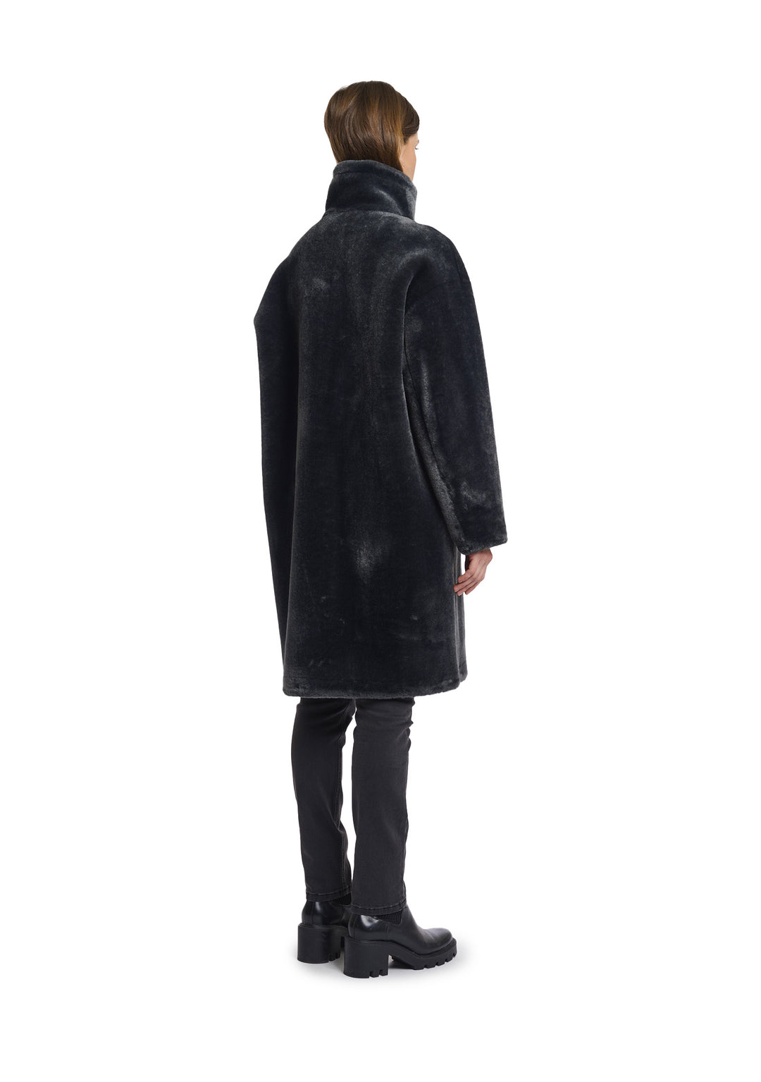 CAPPOTTO DONNA Grigio Rino&pelle
