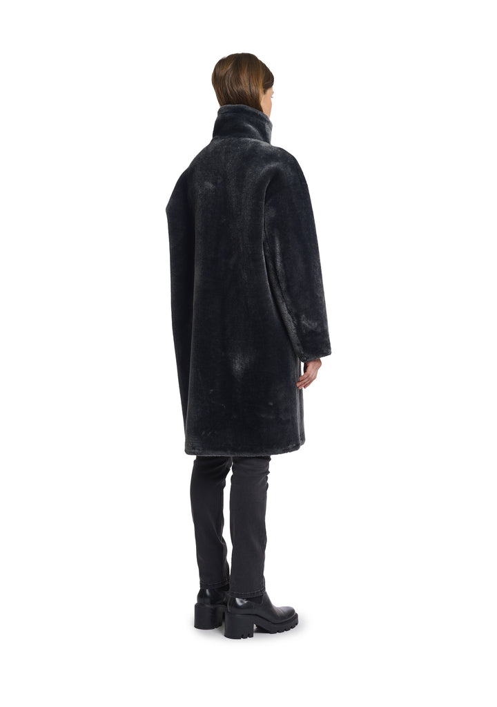 CAPPOTTO DONNA Grigio Rino&pelle