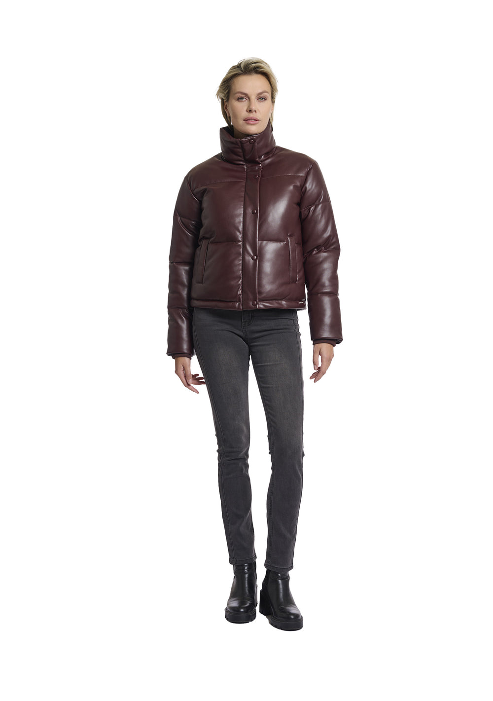 GIACCA DONNA Marrone Rino&pelle