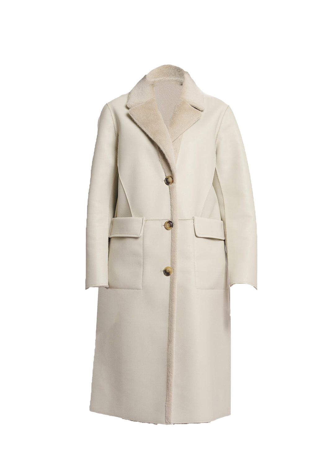 CAPPOTTO DONNA Panna Rino&pelle
