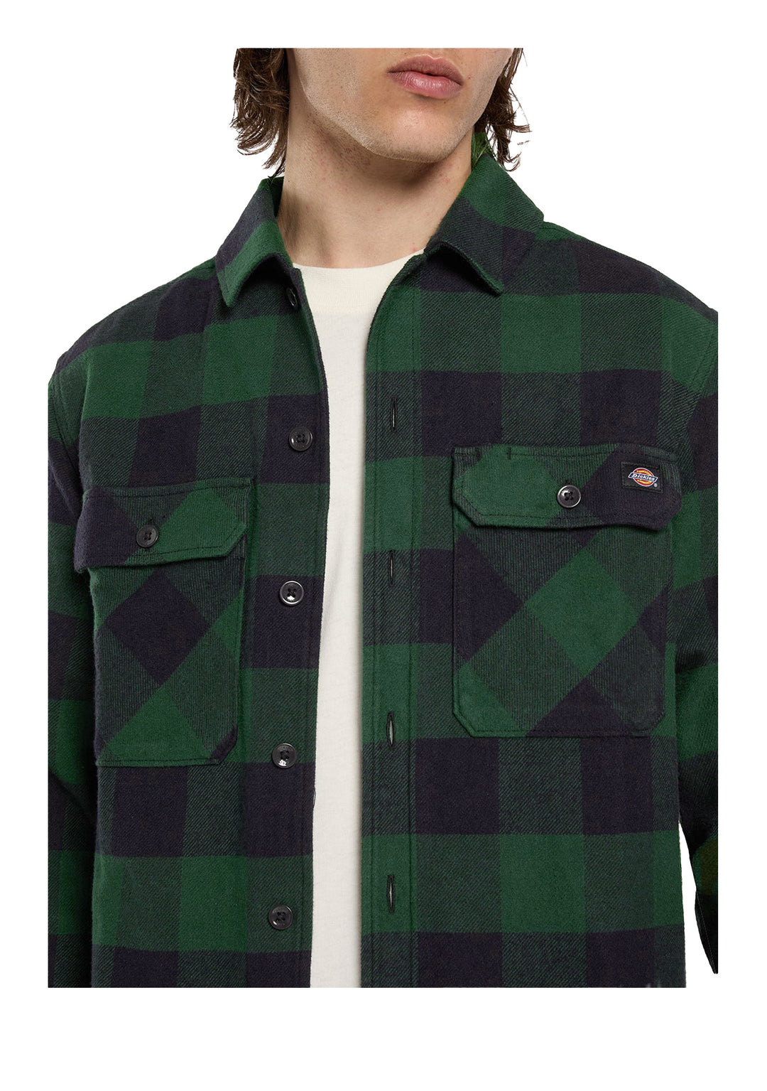 CAMICIA UOMO Verde Dickies