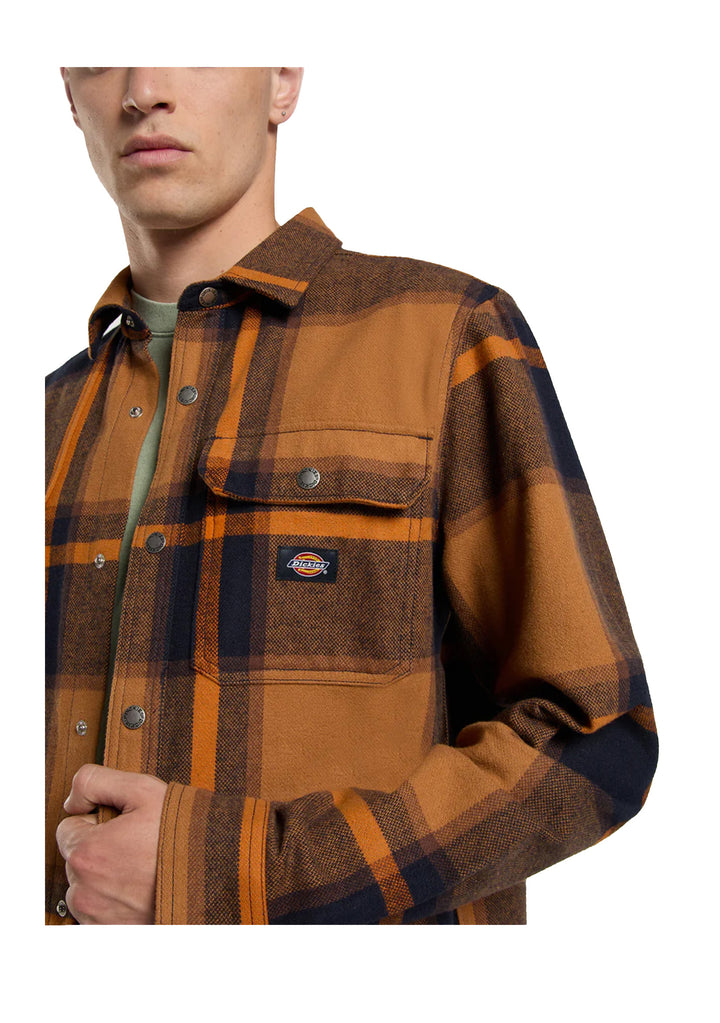CAMICIA UOMO Arancione Dickies