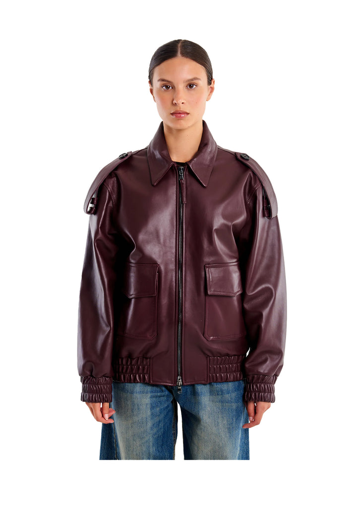 GIACCA DONNA Bordeaux Vicolo