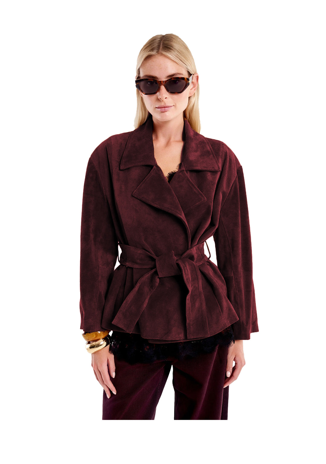 GIACCA DONNA Bordeaux Vicolo