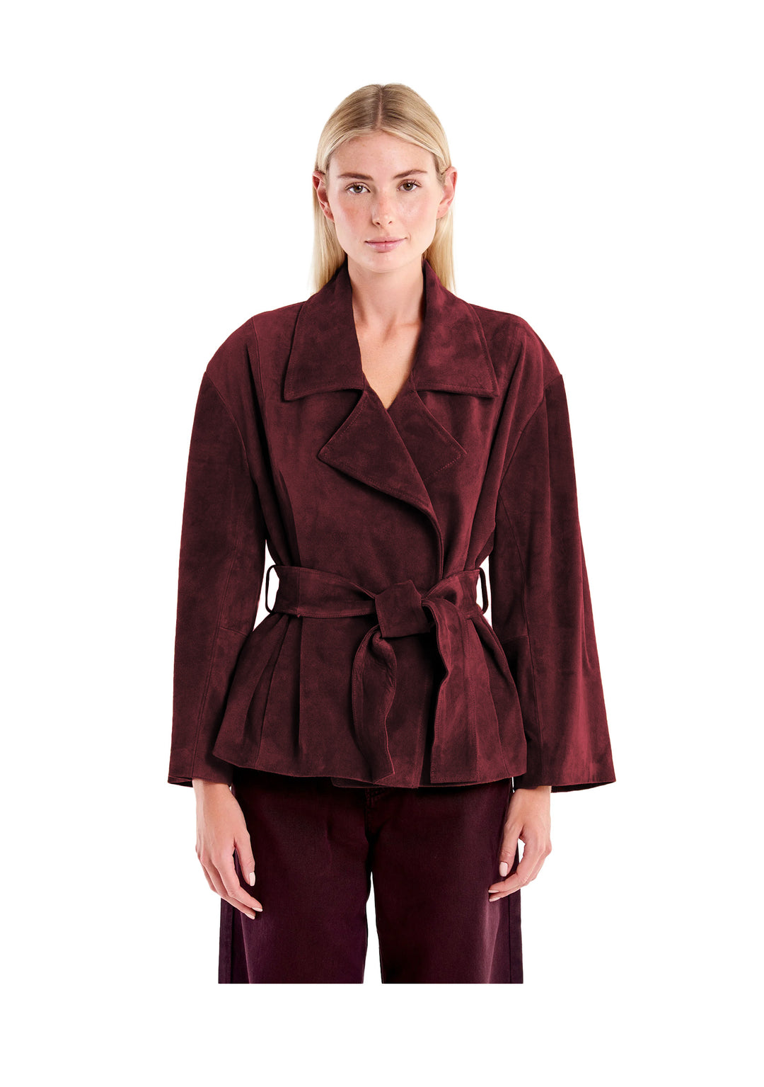 GIACCA DONNA Bordeaux Vicolo