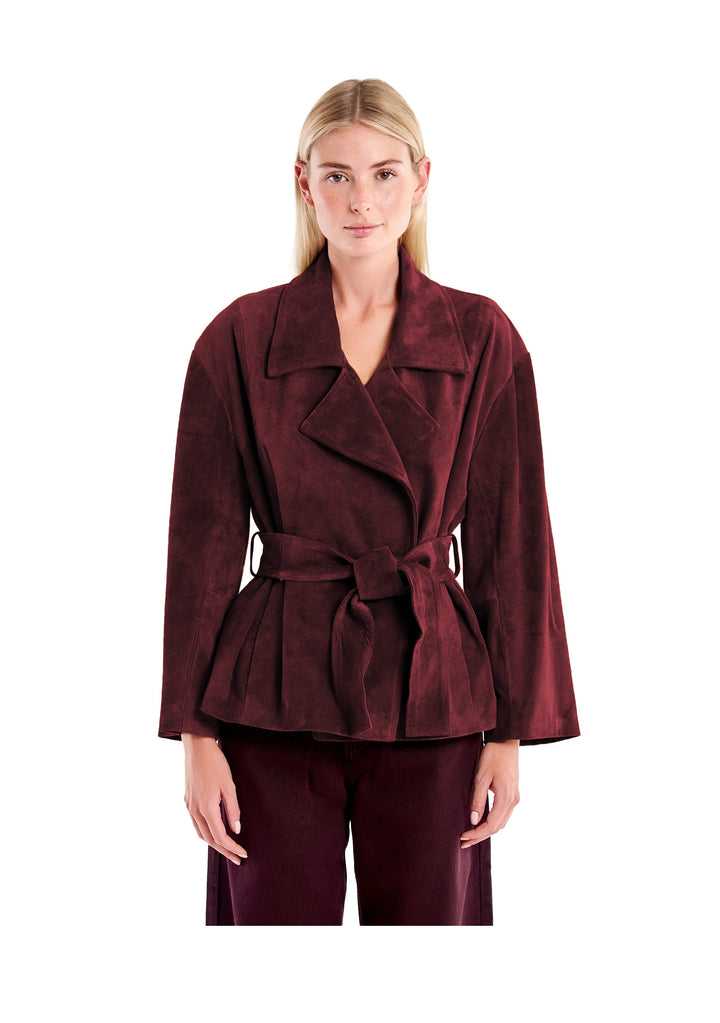 GIACCA DONNA Bordeaux Vicolo