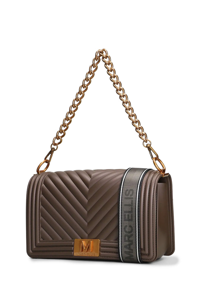 BORSA Marrone Marc Ellis