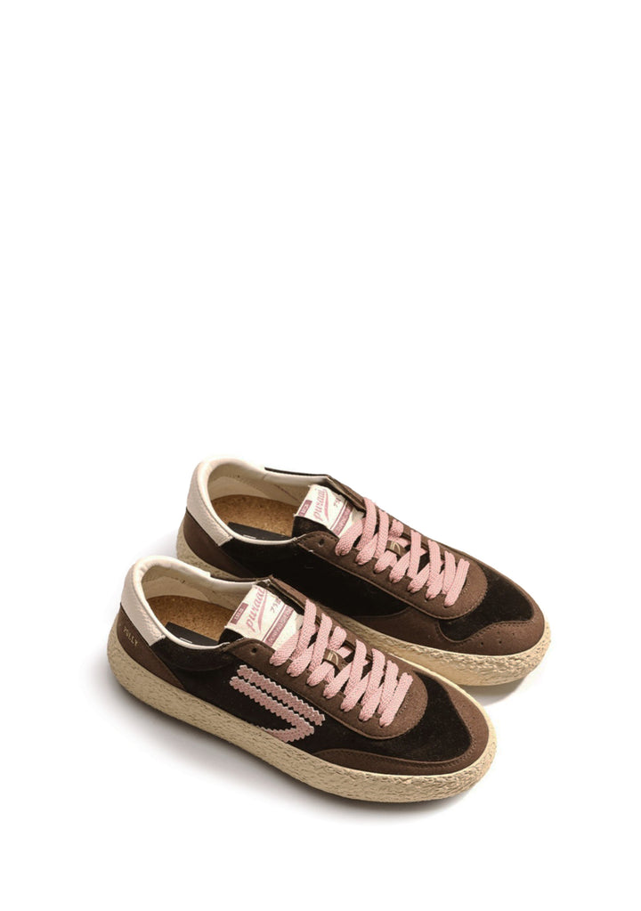 SNEAKERS DONNA Marrone Puraai