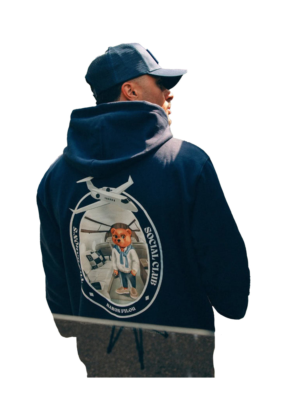 FELPA UOMO Blu Baron Filou