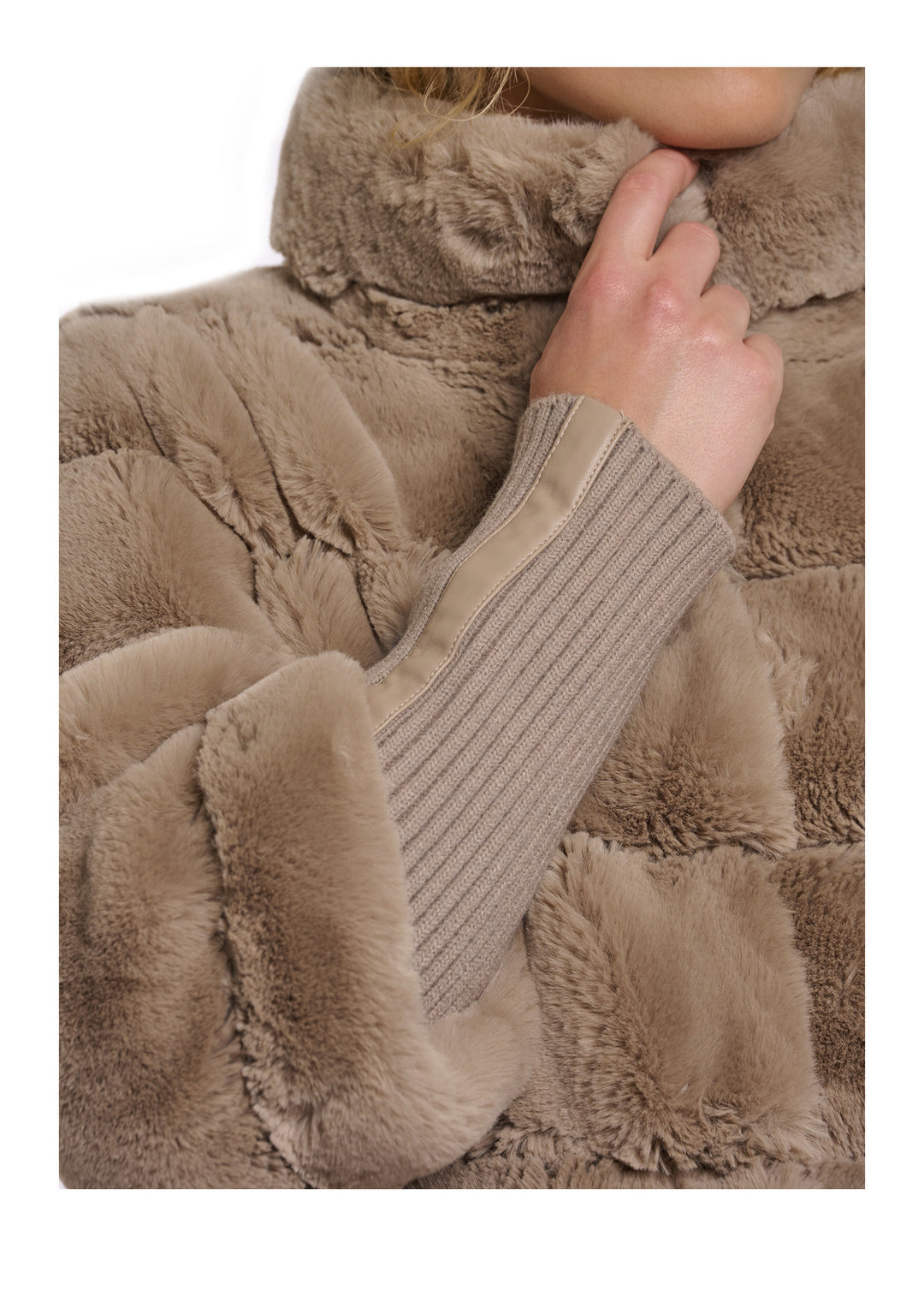 GIACCA DONNA Tortora Rino&pelle