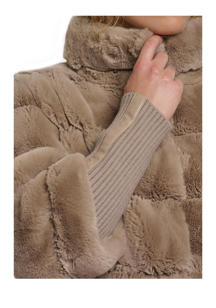 GIACCA DONNA Tortora Rino&pelle