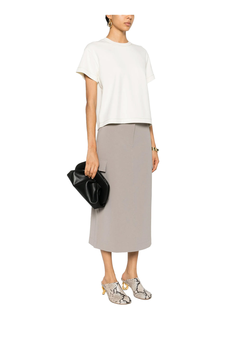 BORSA Nero Themoirè