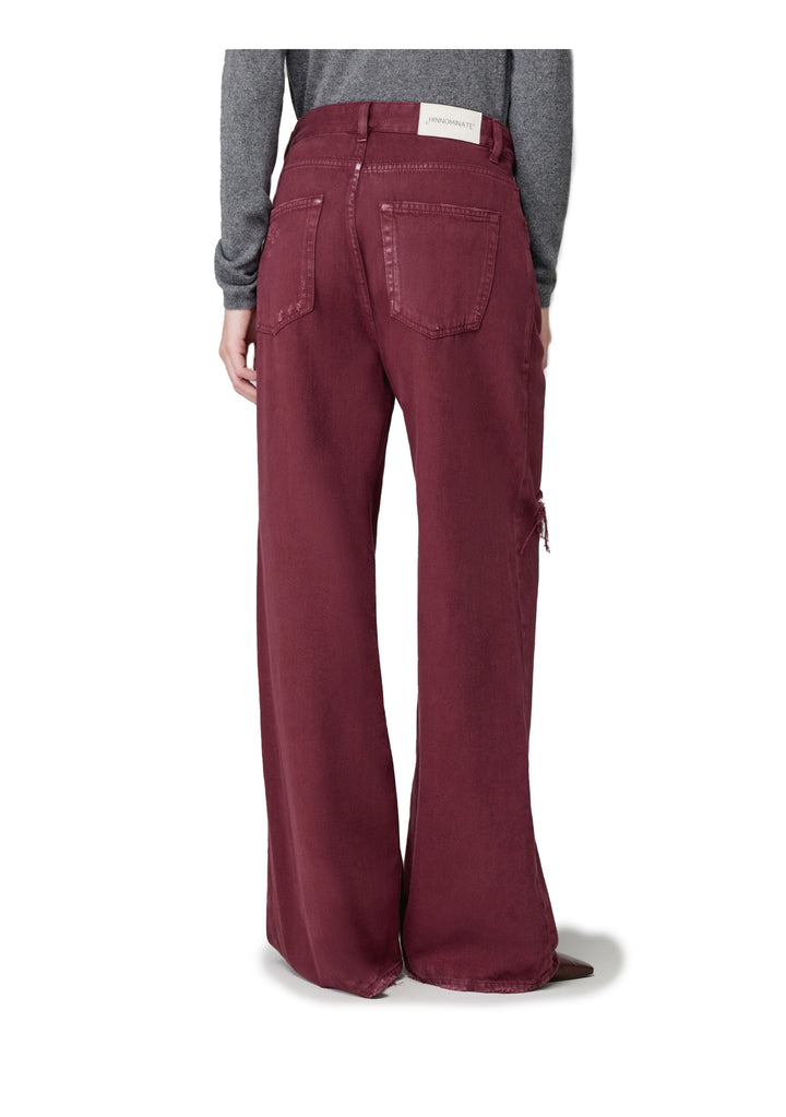 PANTALONE DONNA Bordeaux Hinnominate
