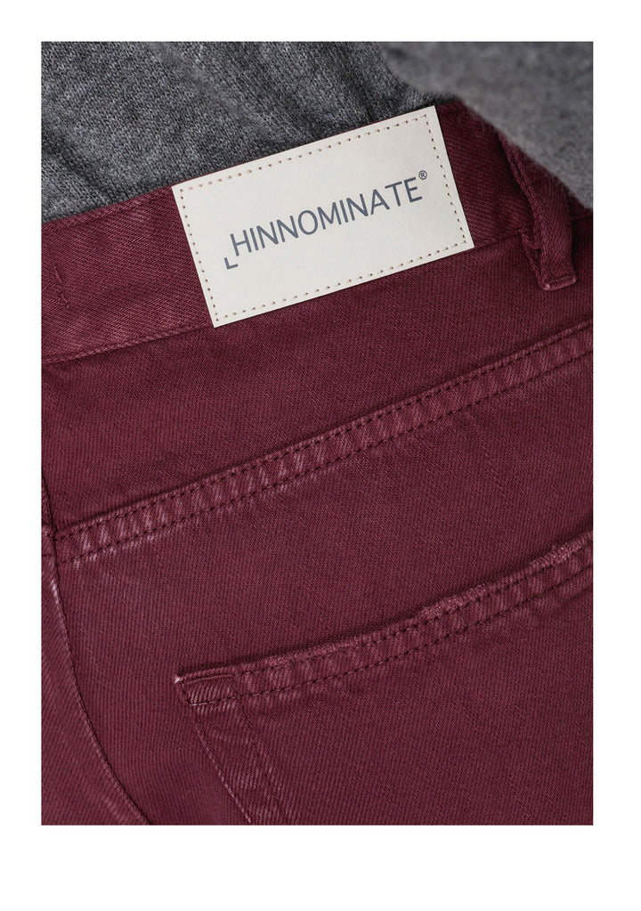 PANTALONE DONNA Bordeaux Hinnominate