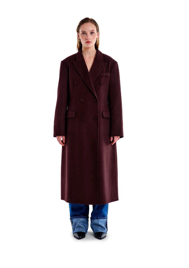 CAPPOTTO DONNA Bordeaux Vicolo
