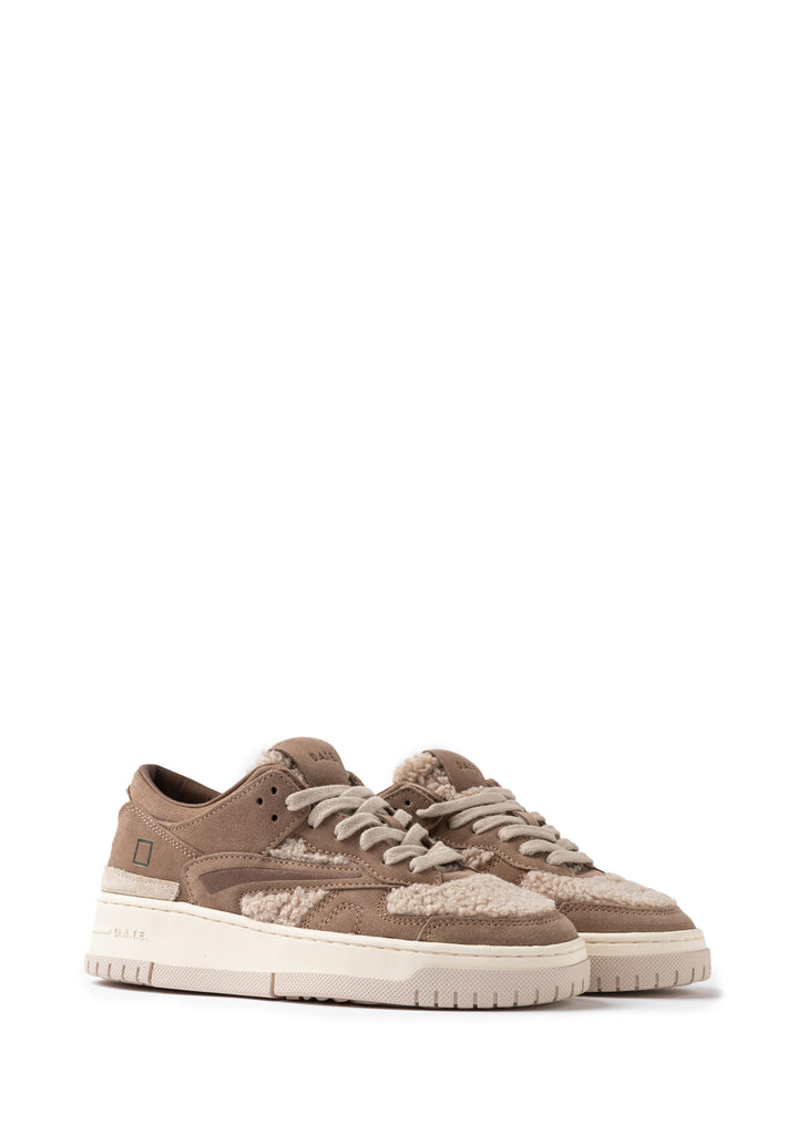 SNEAKERS DONNA Beige D.a.t.e.
