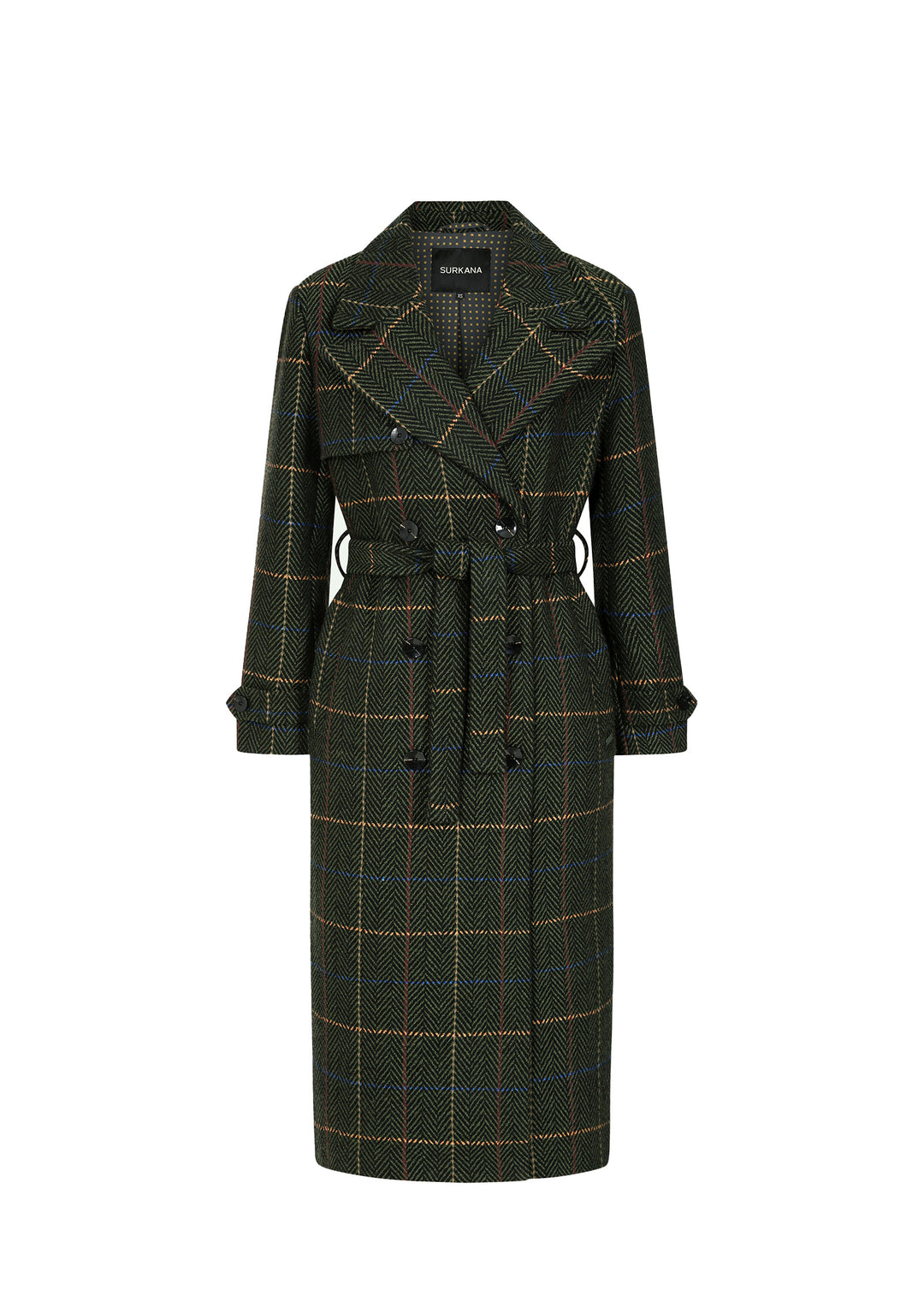 TRENCH DONNA Kaki Surkana