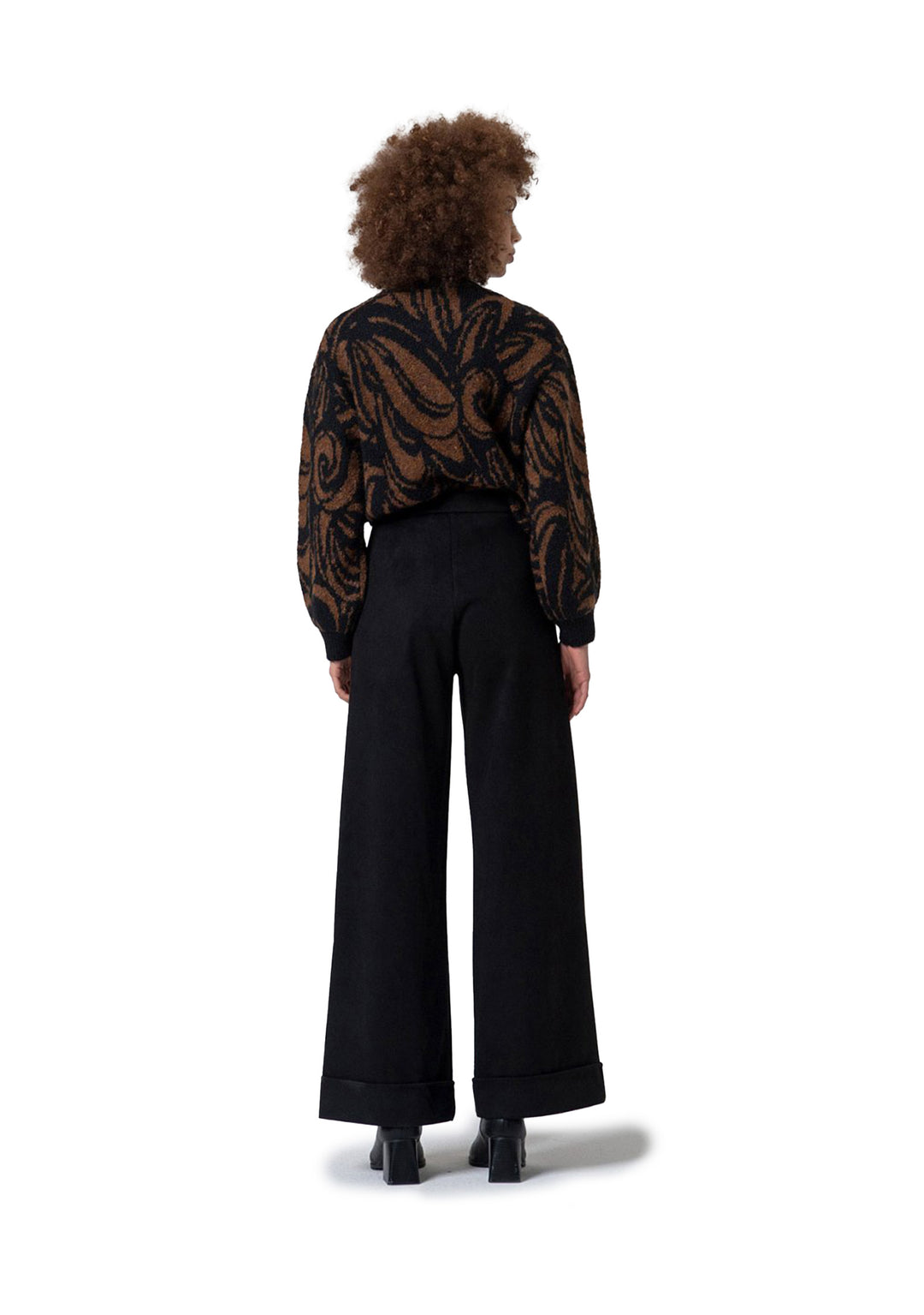 PANTALONE DONNA Nero Surkana