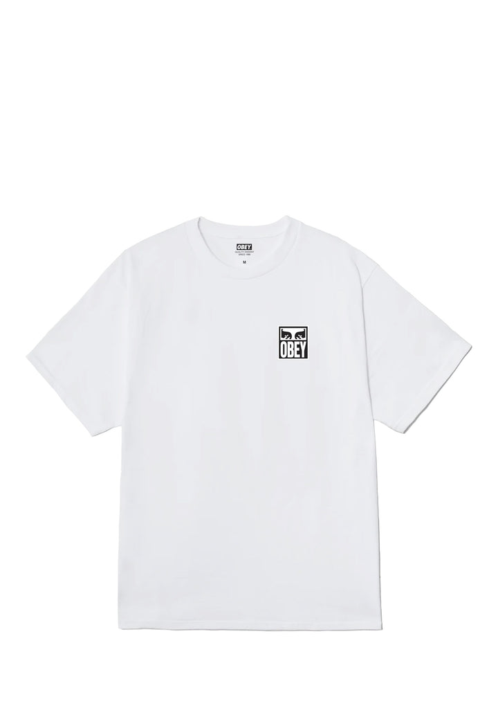 T-SHIRT UOMO Bianco Obey