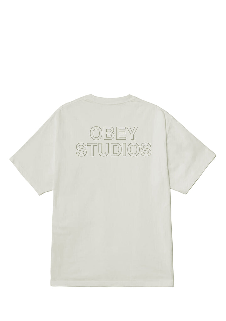 T-SHIRT UOMO Bianco Obey