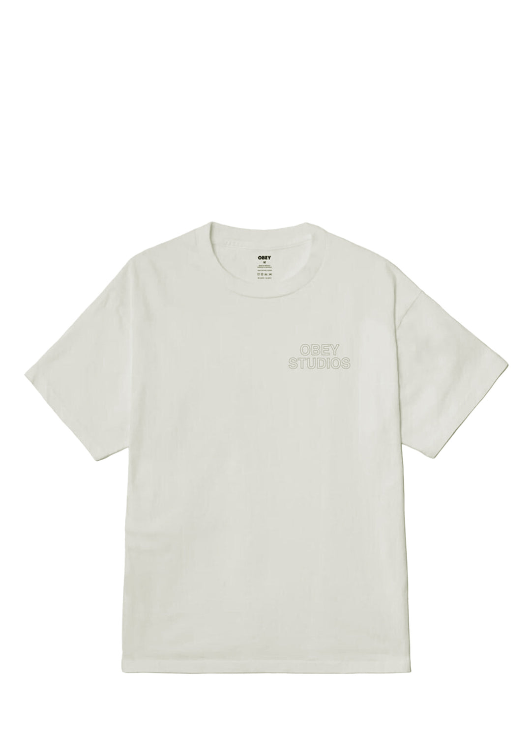 T-SHIRT UOMO Bianco Obey