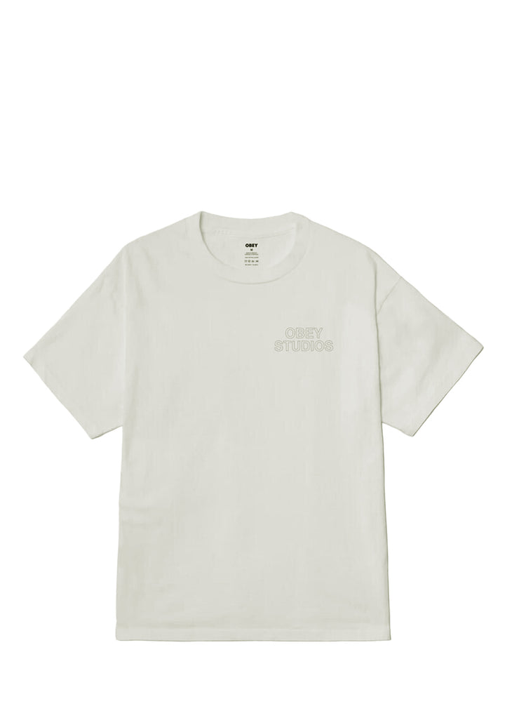 T-SHIRT UOMO Bianco Obey