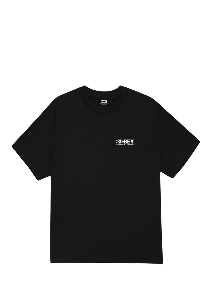 T-SHIRT UOMO Nero Obey