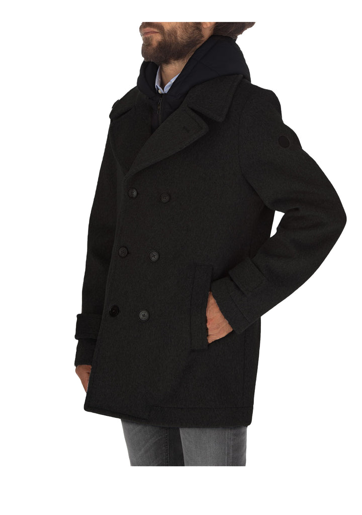 CAPPOTTO UOMO Nero Distretto12