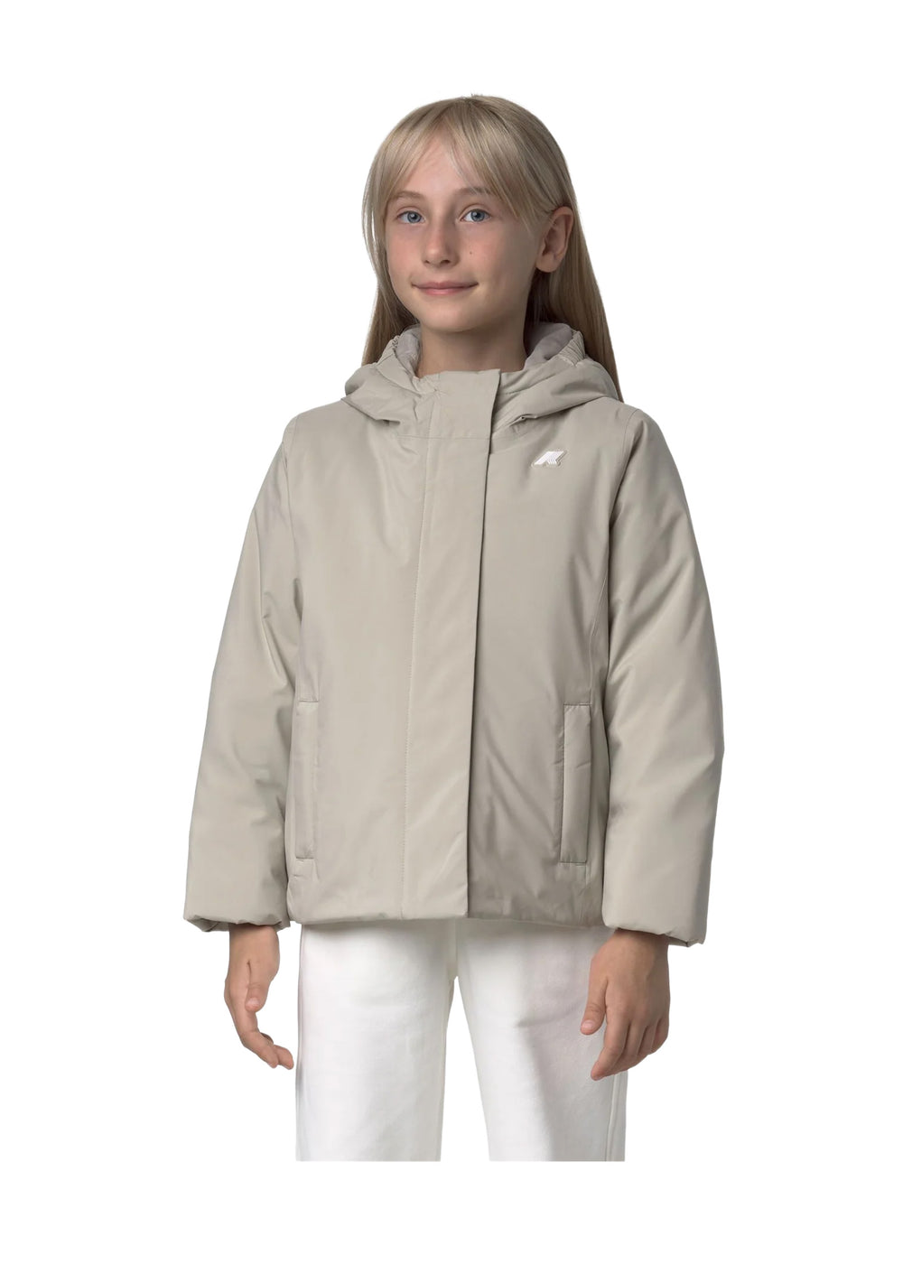GIACCA JUNIOR Beige K-way