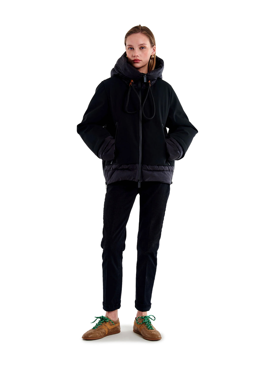 GIUBBINO DONNA Nero Vicolo