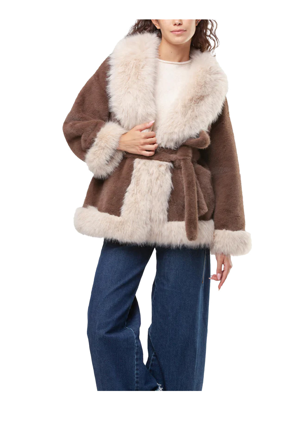 CAPPOTTO DONNA Marrone V°73