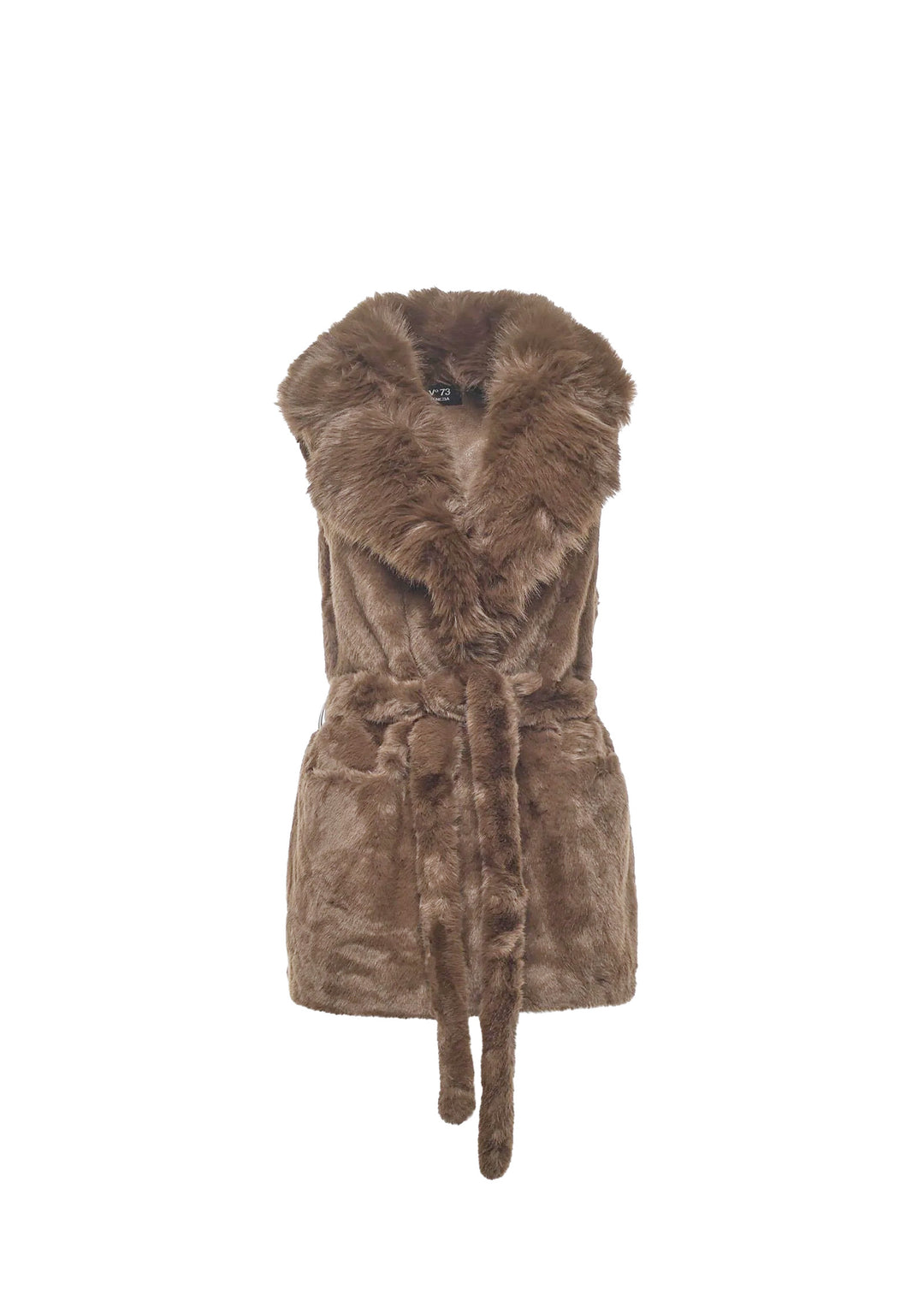 GILET DONNA Marrone V°73