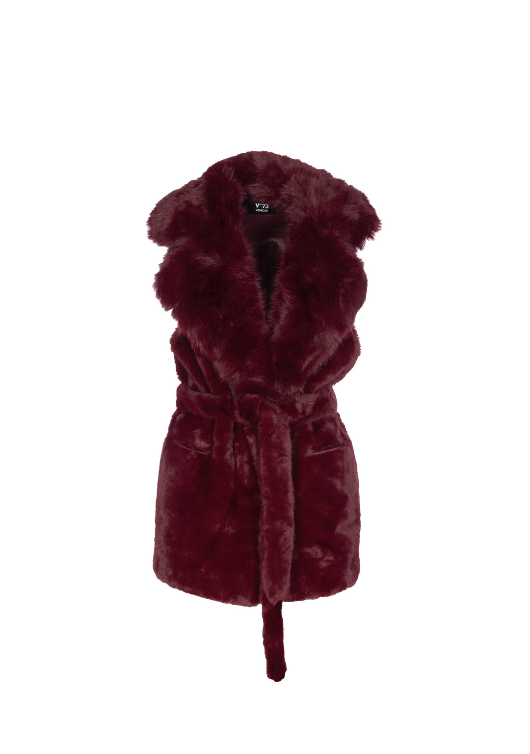 GILET DONNA Bordeaux V°73