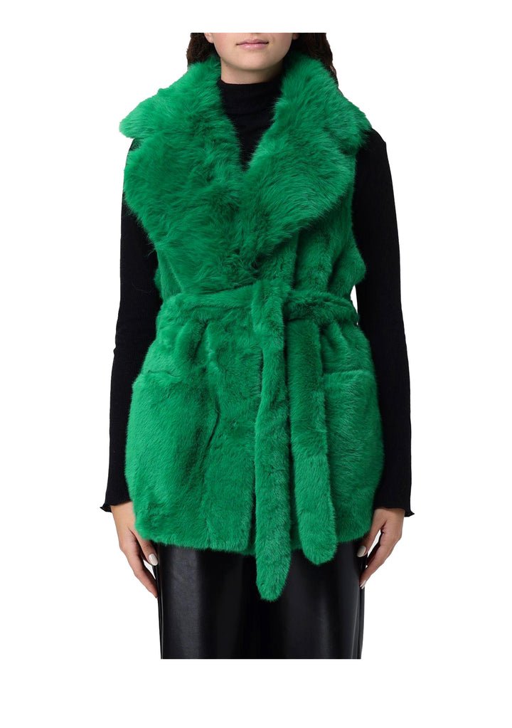 GILET DONNA Verde V°73