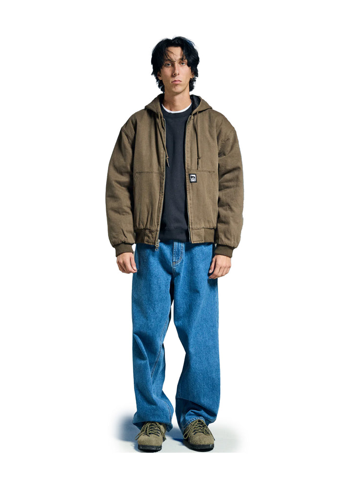 GIUBBINO UOMO Kaki Obey