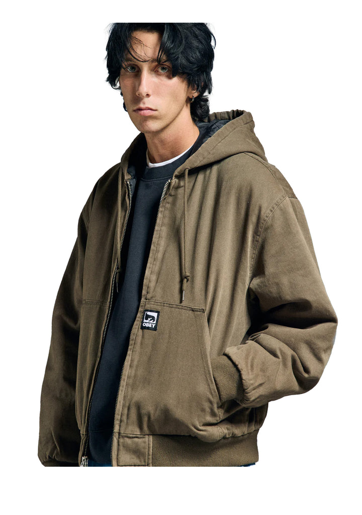 GIUBBINO UOMO Kaki Obey