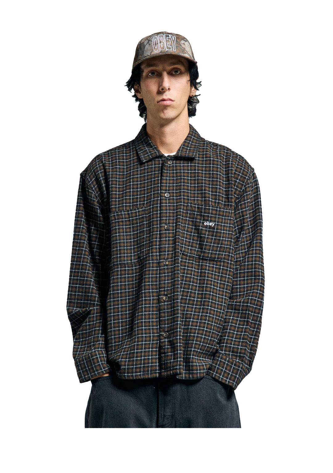 CAMICIA UOMO Multicolor Obey