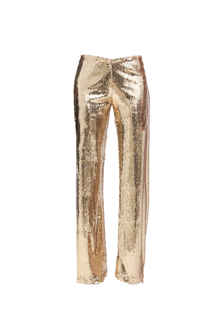 PANTALONE DONNA Oro Haveone