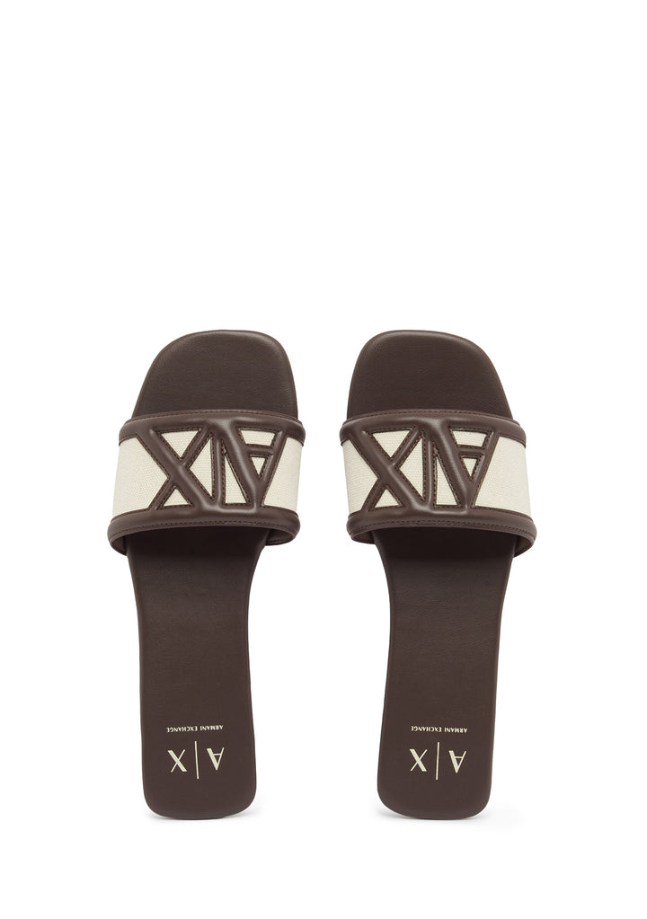 SANDALO Marrone Armani Exchange