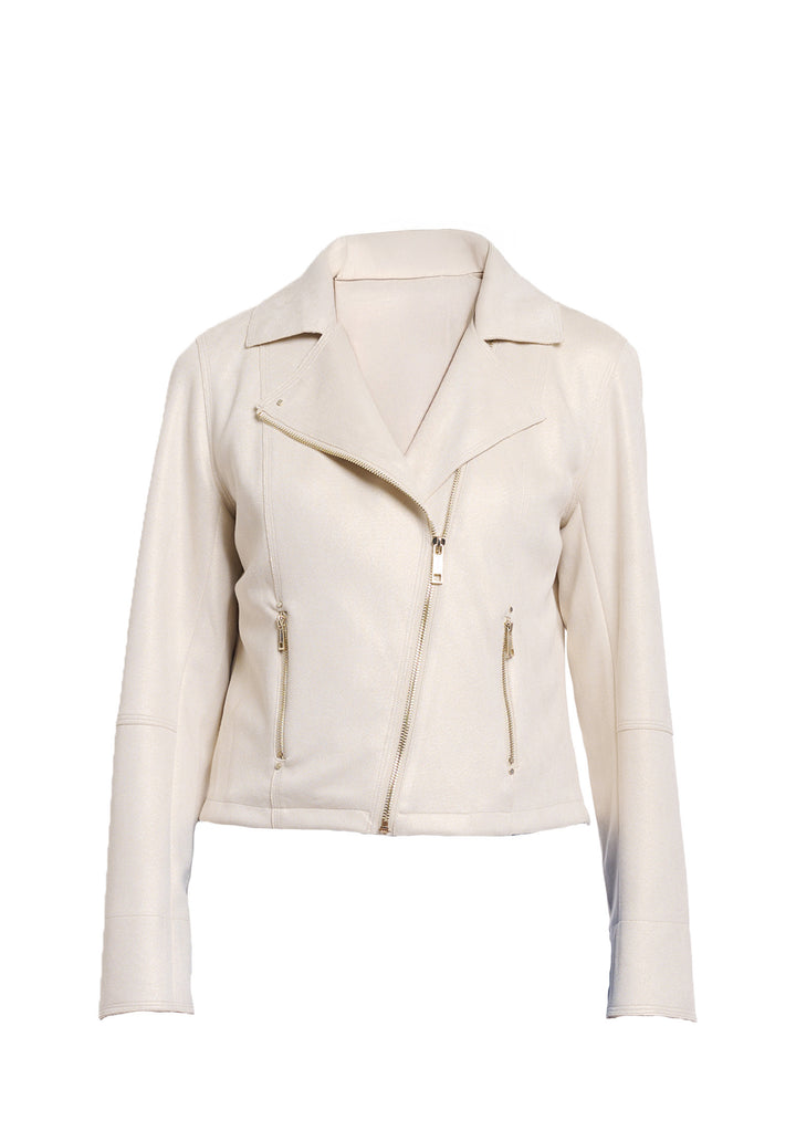 GIACCA DONNA Burro Rino&pelle