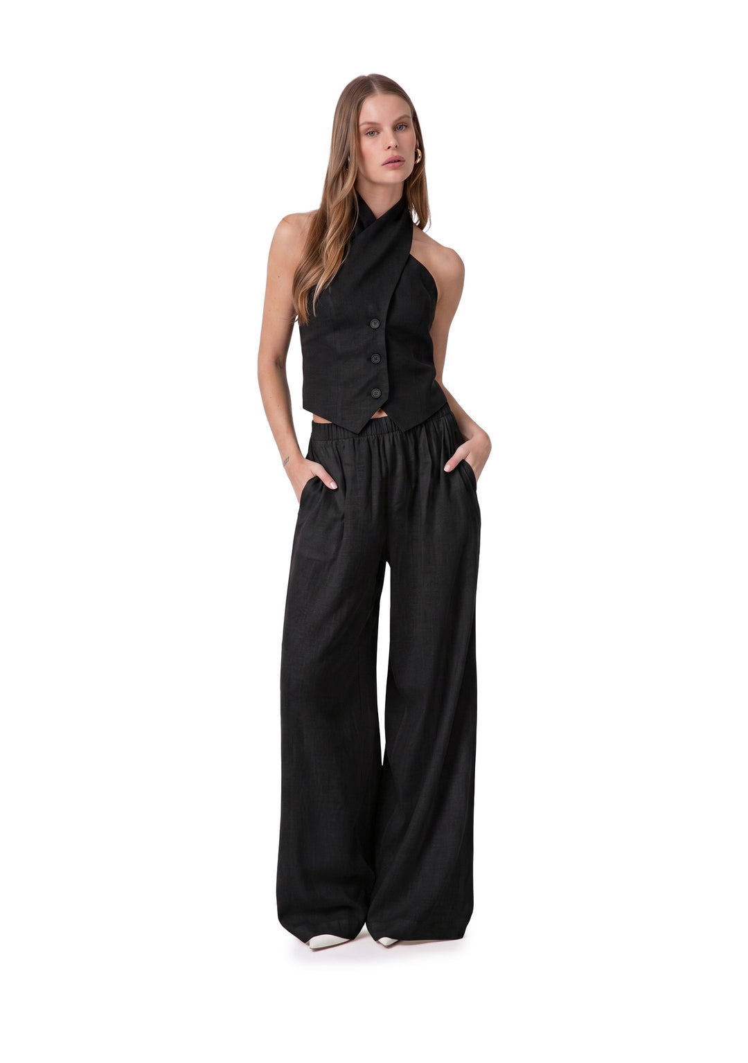 TOP DONNA Nero Hinnominate