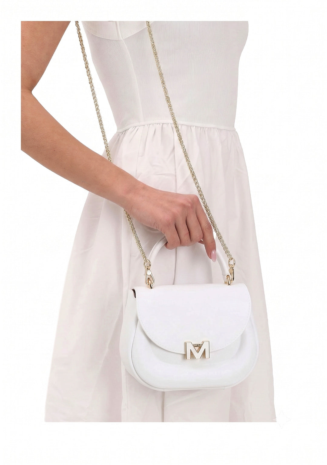 BORSA Bianco Marc Ellis