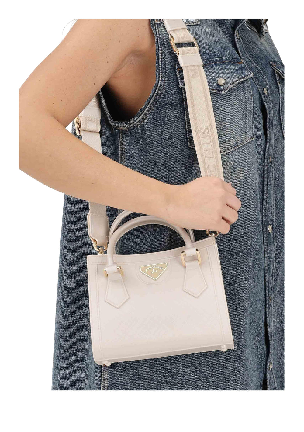 BORSA Beige Marc Ellis