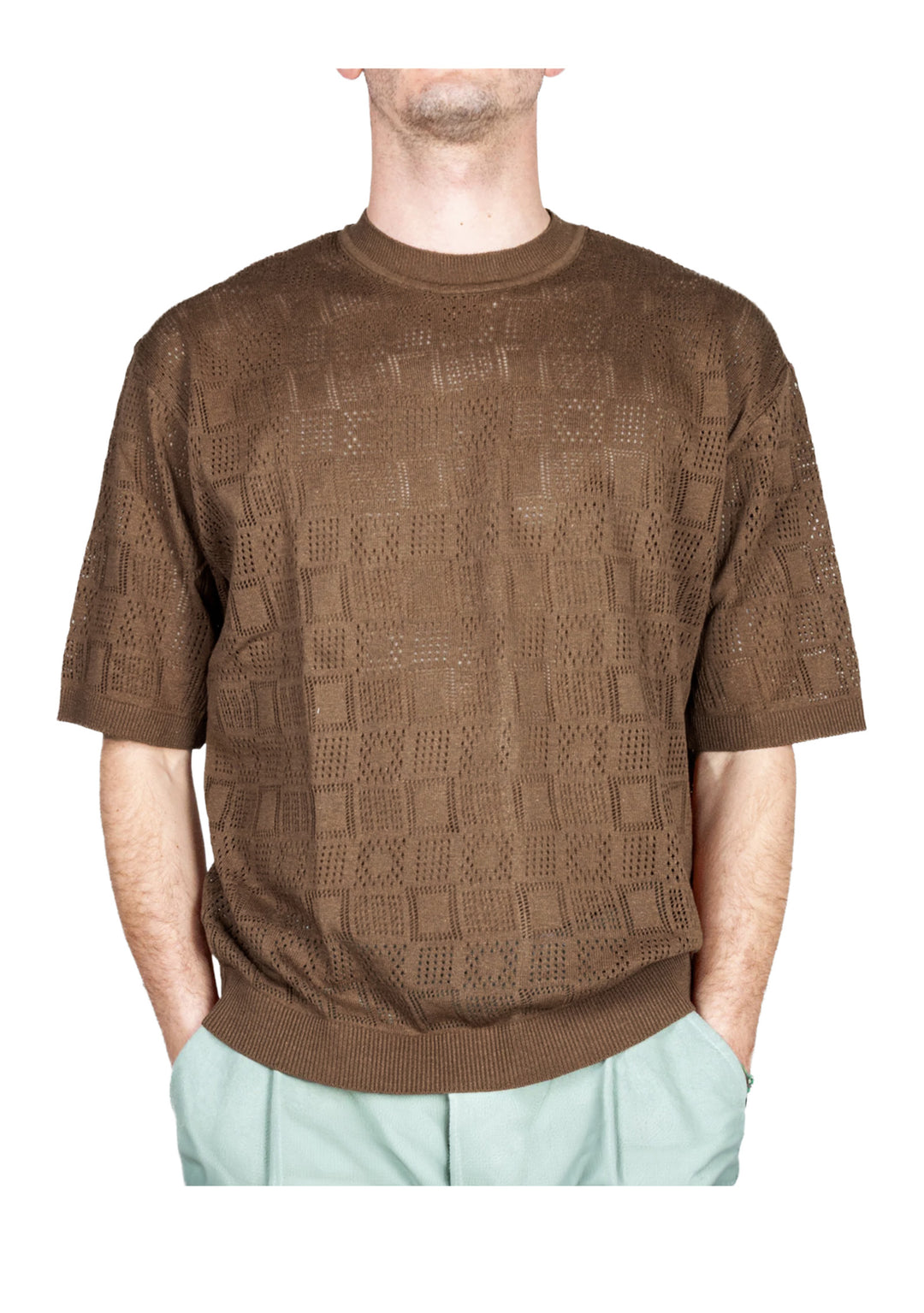 T-SHIRT UOMO Marrone Officina36