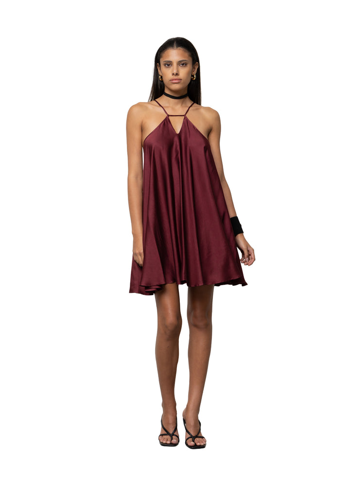 ABITO DONNA Bordeaux Kaos