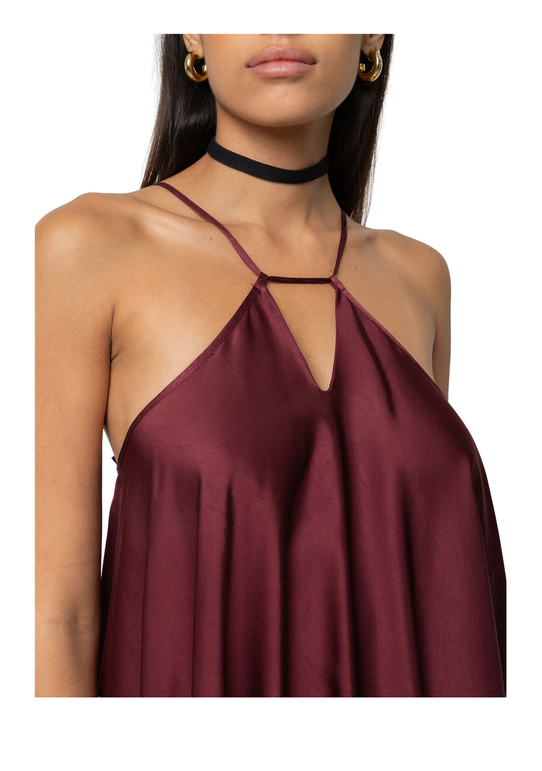 ABITO DONNA Bordeaux Kaos