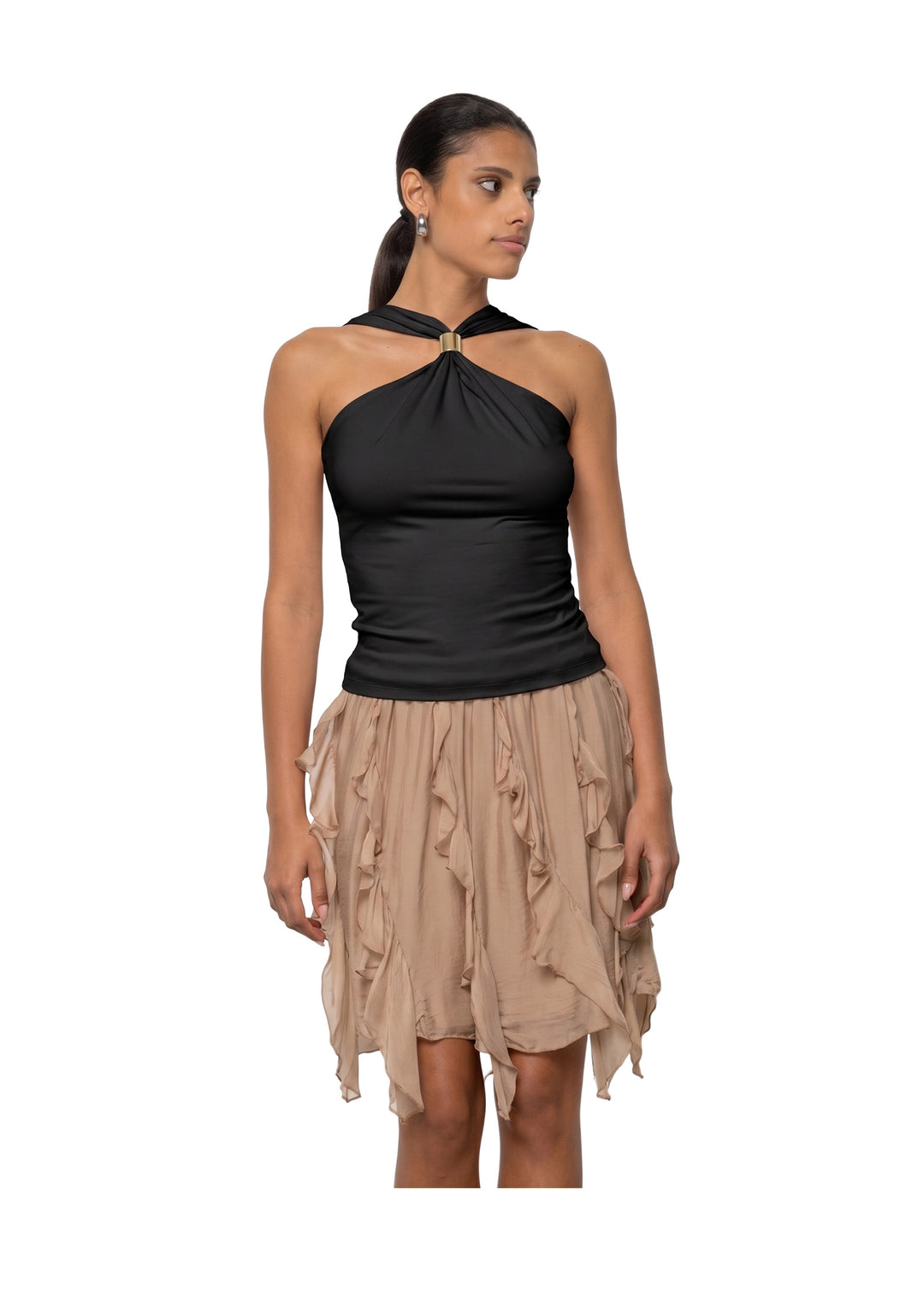 TOP DONNA Nero Kaos