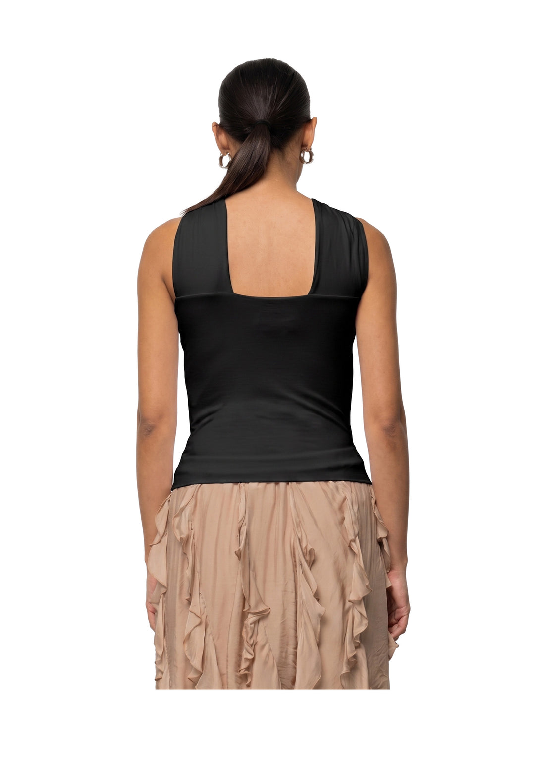 TOP DONNA Nero Kaos